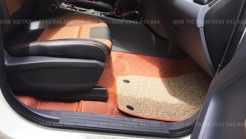 Thảm lót sàn ô tô 360 độ Ford Ranger giá tại xưởng, rẻ nhất Hà Nội, TPHCM